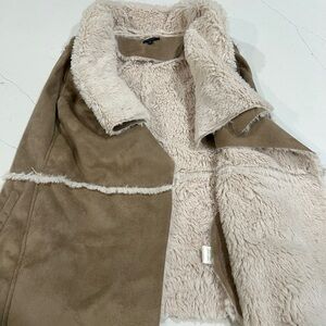 Quinn Tan and Cream Teddy Jacket